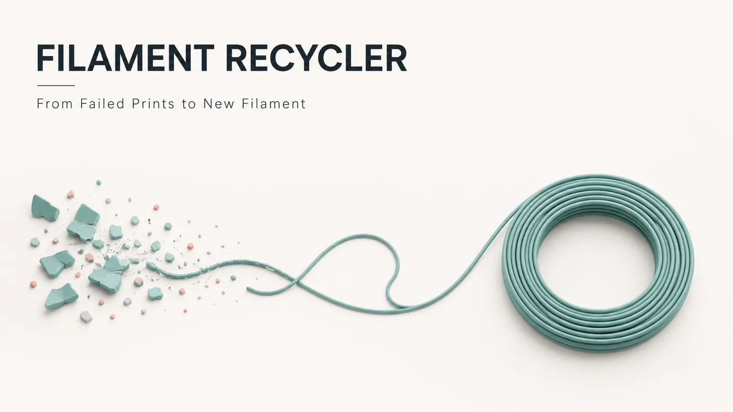 3D Printer Filament Recycler: How It Works, What It Costs, and How to Choose
