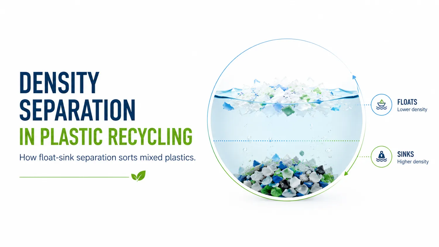 Density Separation in Plastic Recycling: How Sink-Float Sorts Plastics by Weight