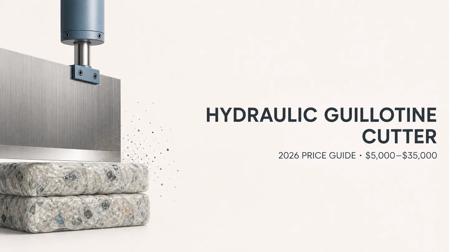 Hydraulic Guillotine Cutter Price Guide: What $5,000–35,000 Buys in 2026