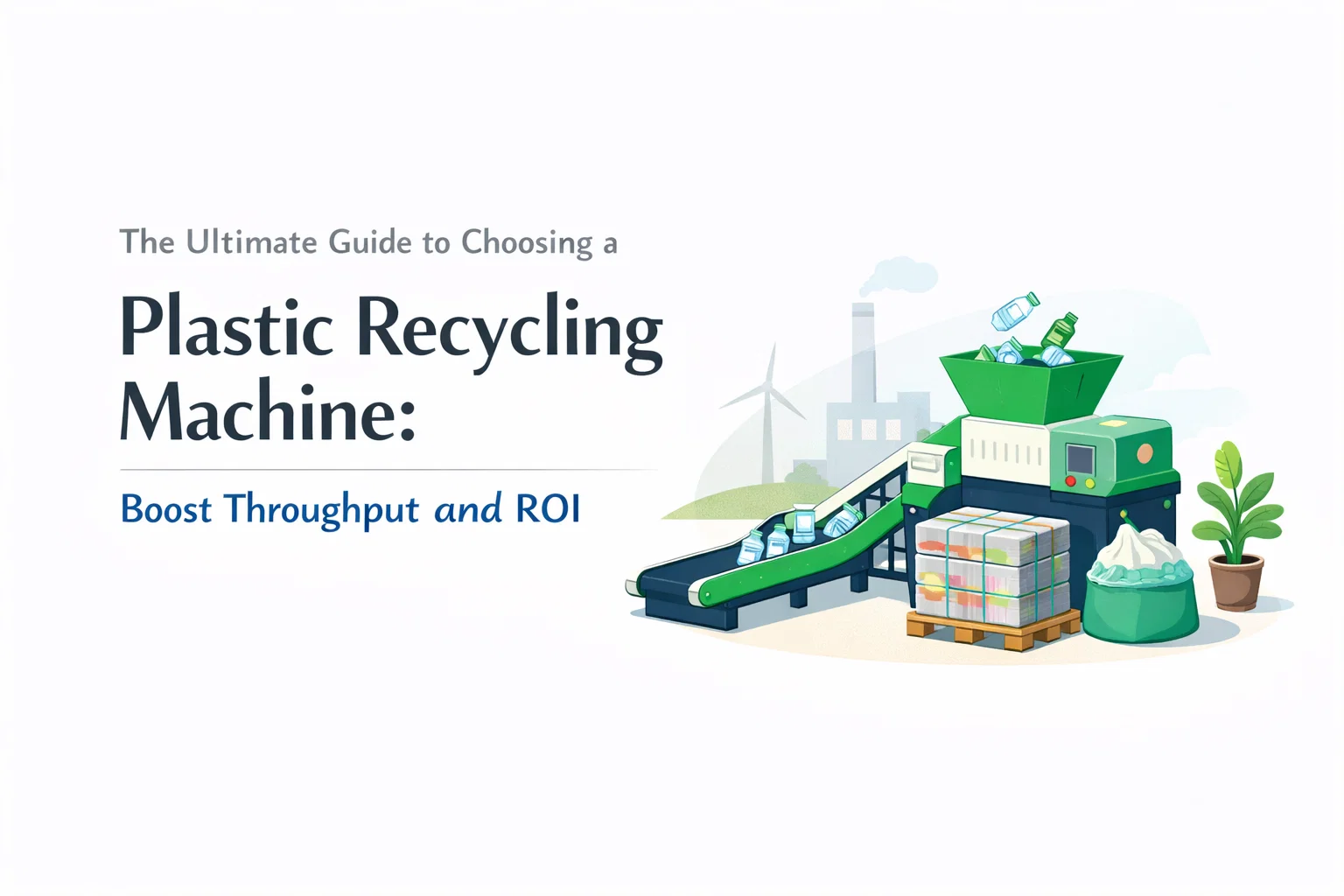 Plastic Recycling Machine: Line Configuration, Cost Breakdown & ROI Analysis
