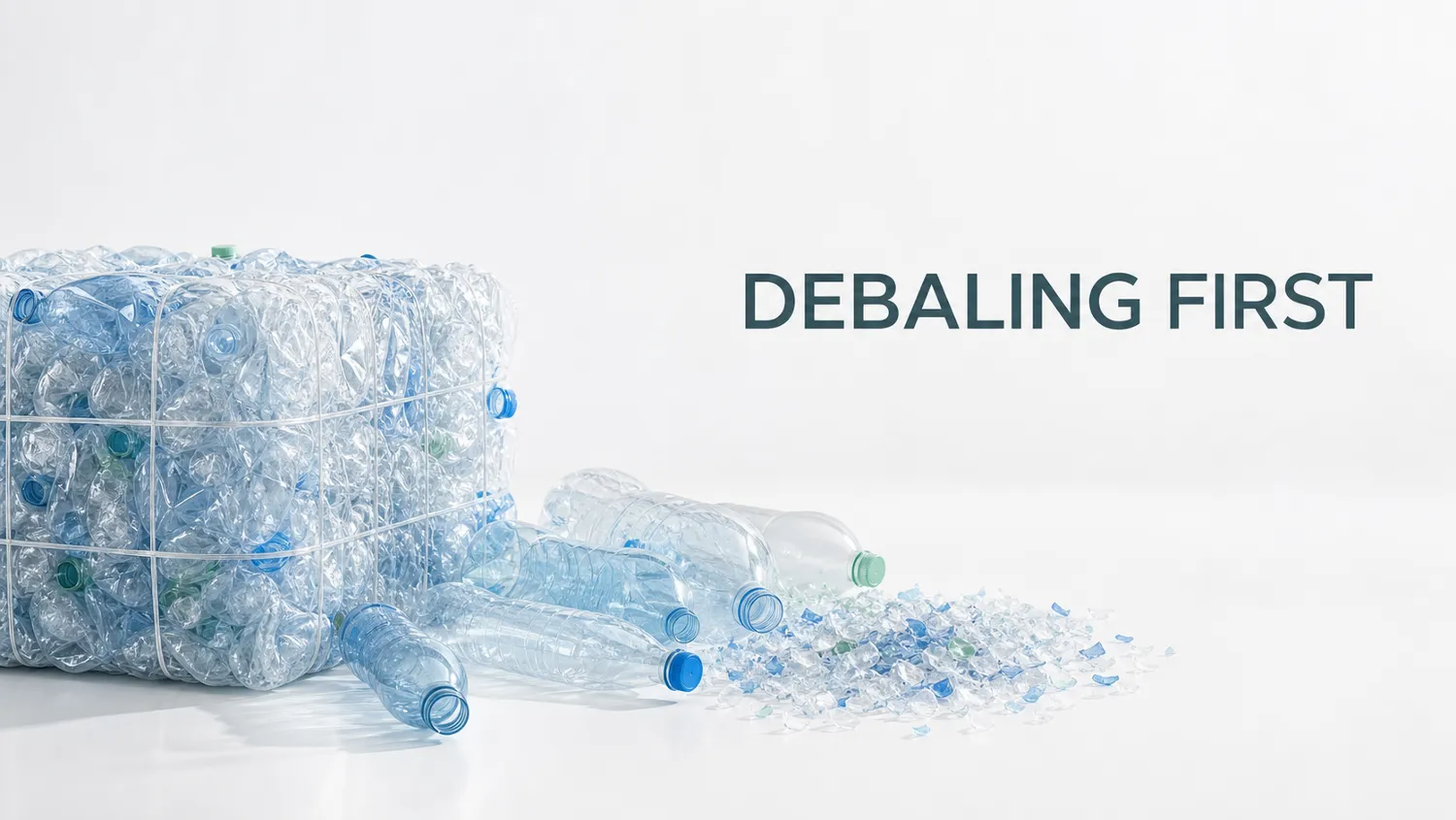 Why Efficient Debaling Is the Critical First Step in PET Bottle Recycling Lines