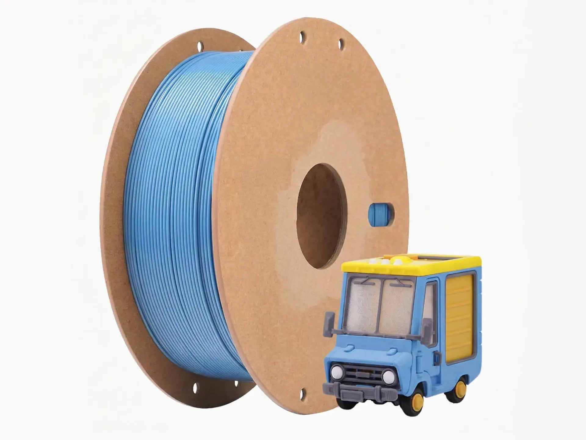 Filament extrusion line for recycled 3D printing material