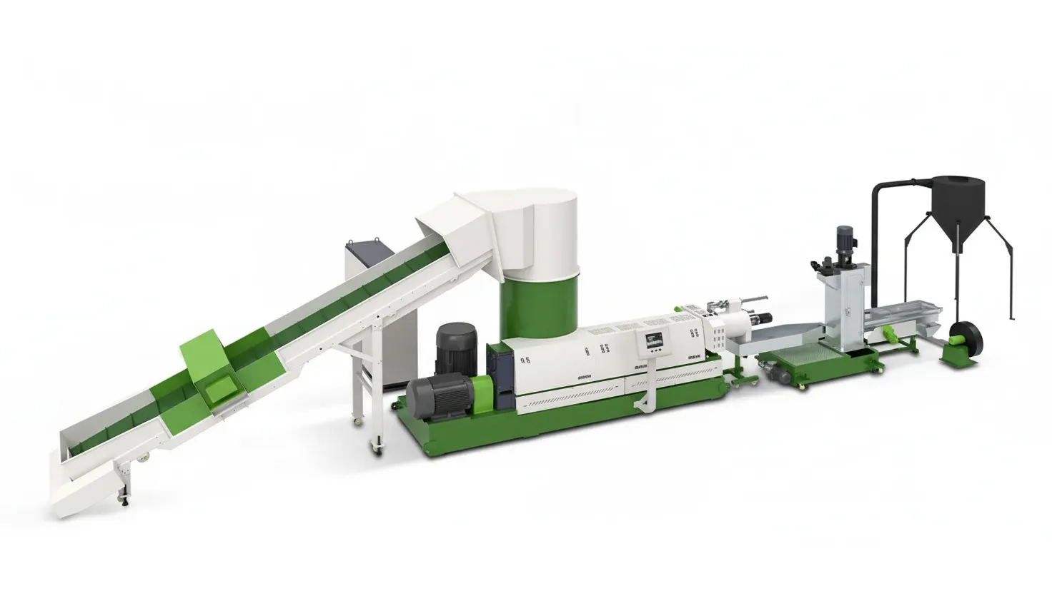 BOPP plastic pelletizing system