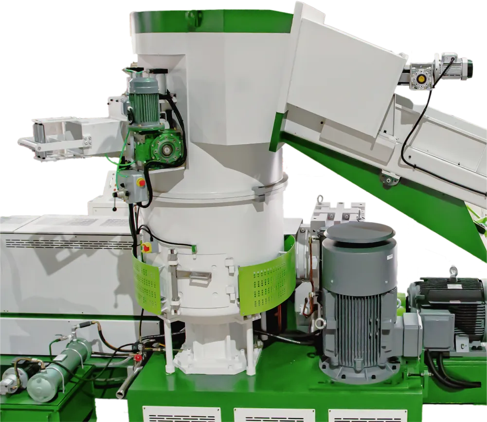 Cutter compactor for BOPP film pelletizing