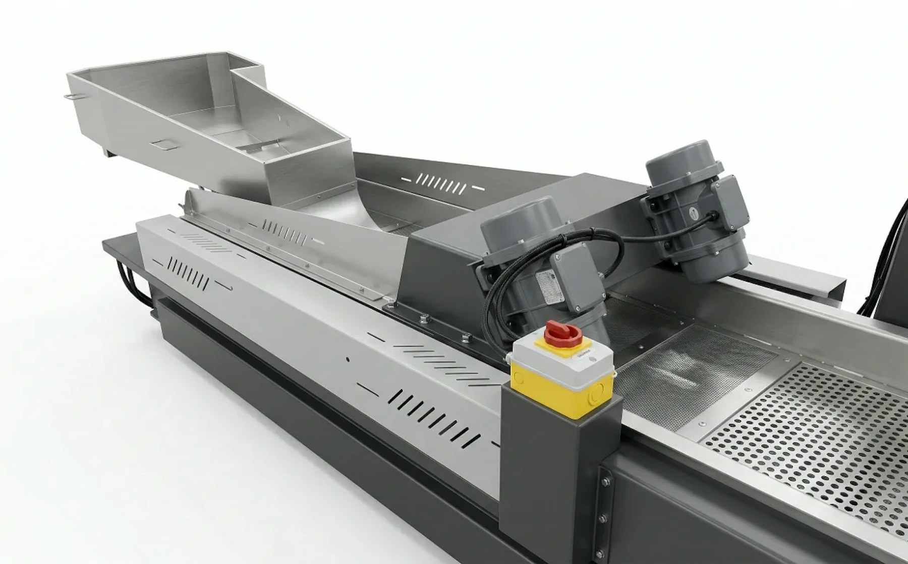 Pelletizer vibration screen