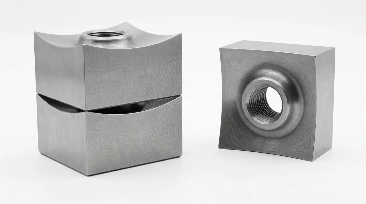 Rigid plastic shredder blades